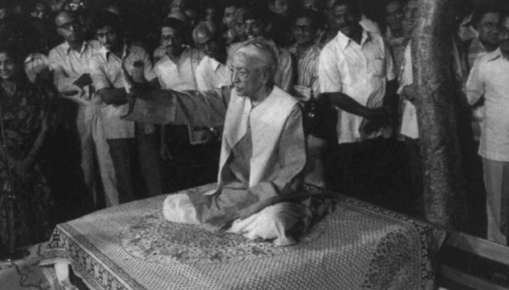 J Krishnamurti teachings